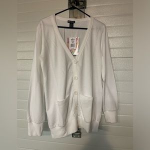 Miss Chievous White Cardigan